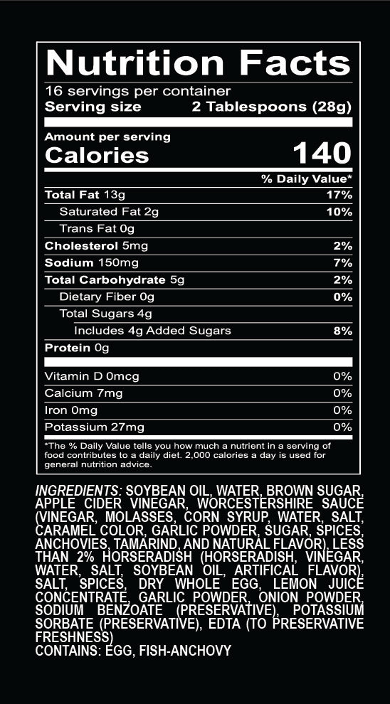 1820 Sauce (pack of 2 - 16oz bottles)