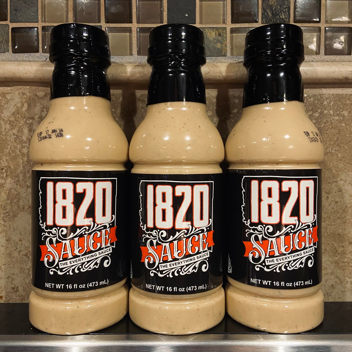 1820 Sauce (pack of 3 - 16oz bottles)